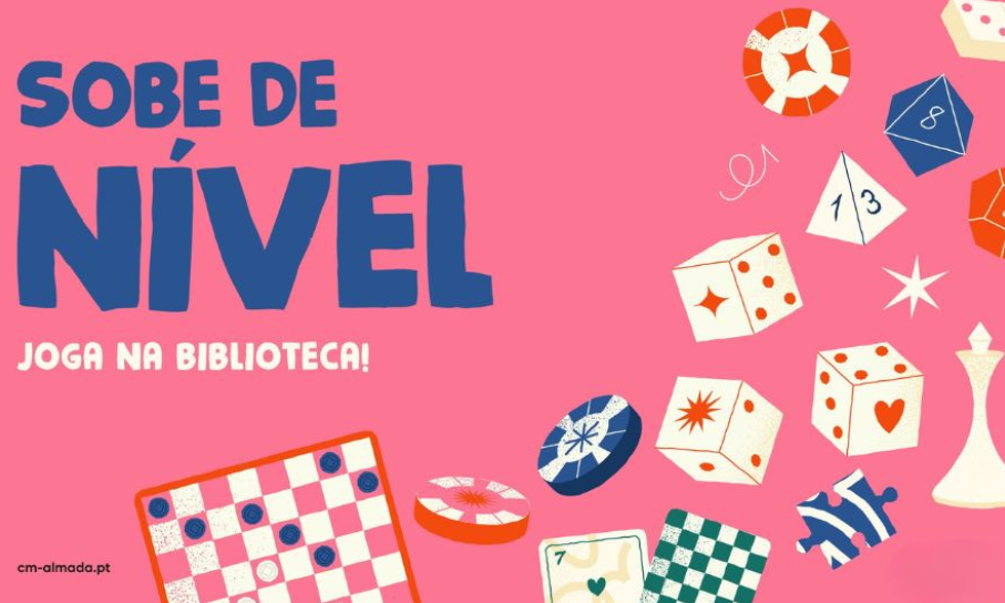 Sobe de nível - Joga na biblioteca! | fevereiro 2026